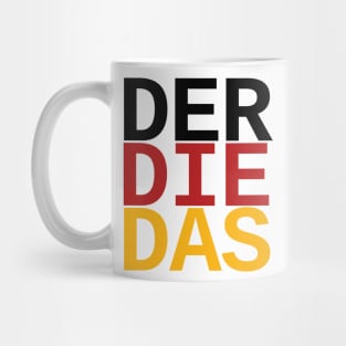 German "The" | Definite articles Grammar Language Germany Flag Mug